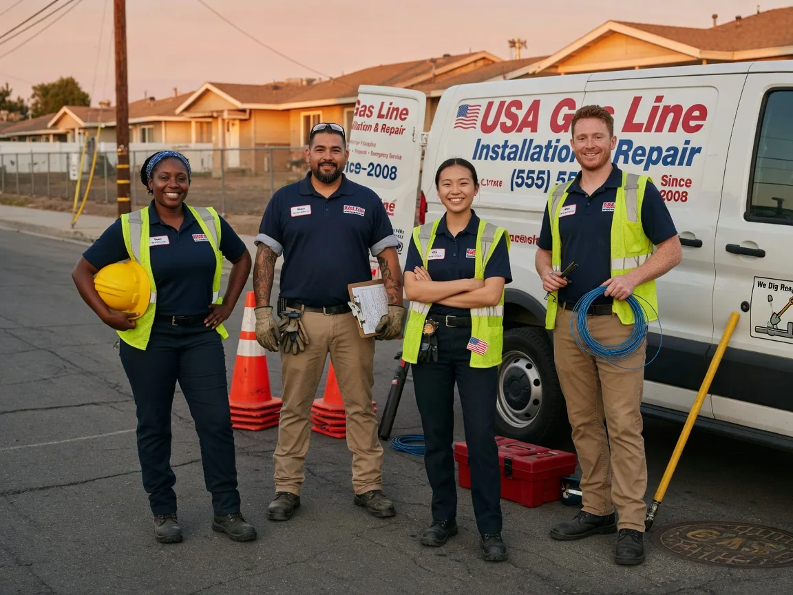 Gas Line Installation company in Geneva, IA